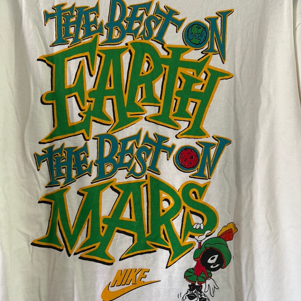 Vintage Nike 1993 Michael Jordan Space Jam Bugs Bunny T Shirt - Picture 3 of 9